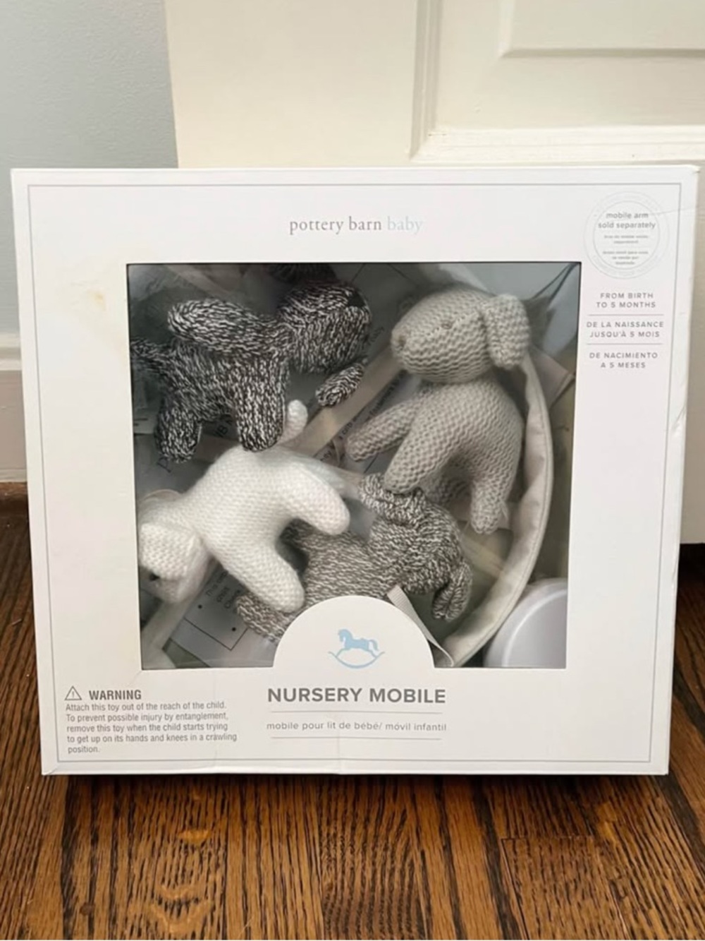 Pottery Barn Baby Neutral Nursery Crib Mobile